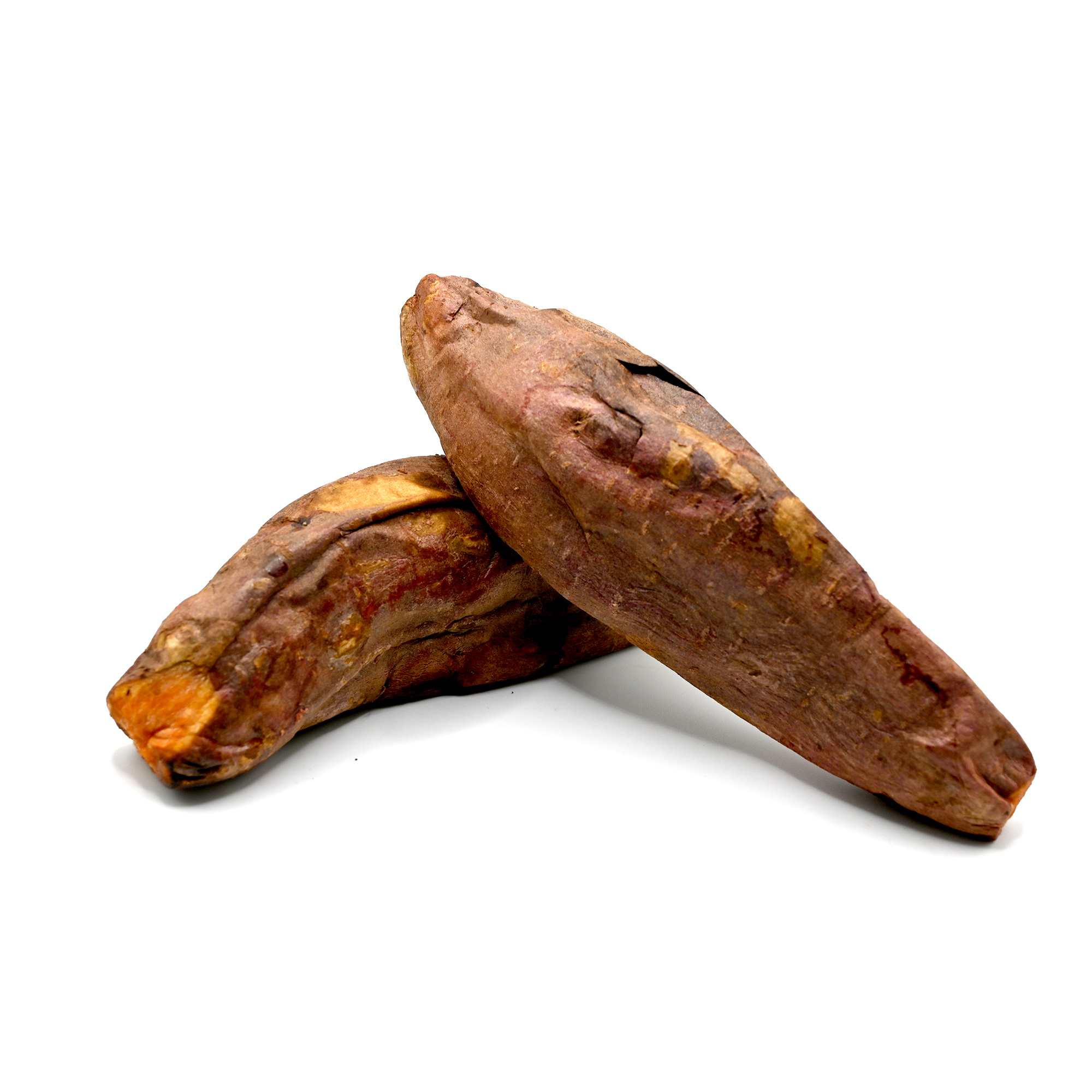 whole baked sweet potato