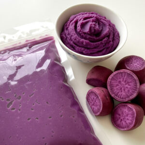 purple Sweet potato puree